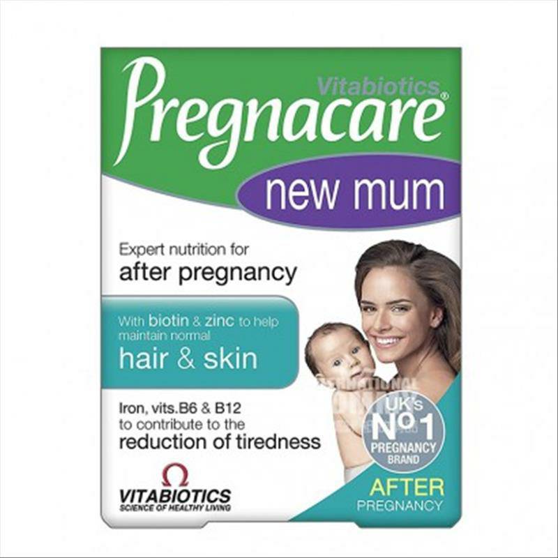 Vitabiotics Inggris Pregnacare New Mom Nutrition Tablet Perawatan Rambut Perawatan Kulit Versi Luar Negeri