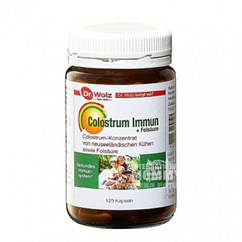 Dr. Wolz German Colostrum Capsule Versi Luar Negeri