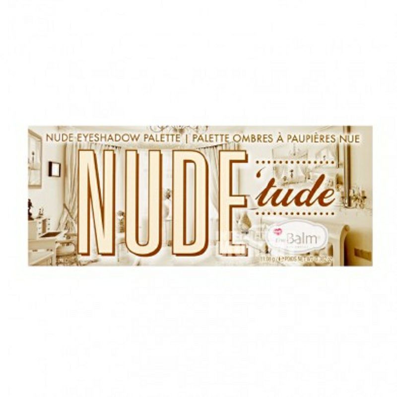TheBalm Germany 12-warna palet eye shadow nude versi luar negeri