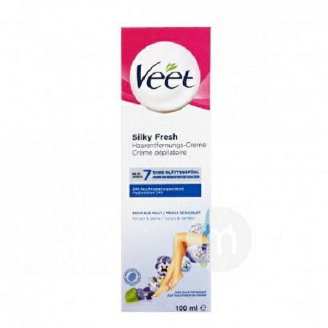 Veet French Krim Penghilang Rambutuntuk Kulit Sensitif Versi Luar Negeri