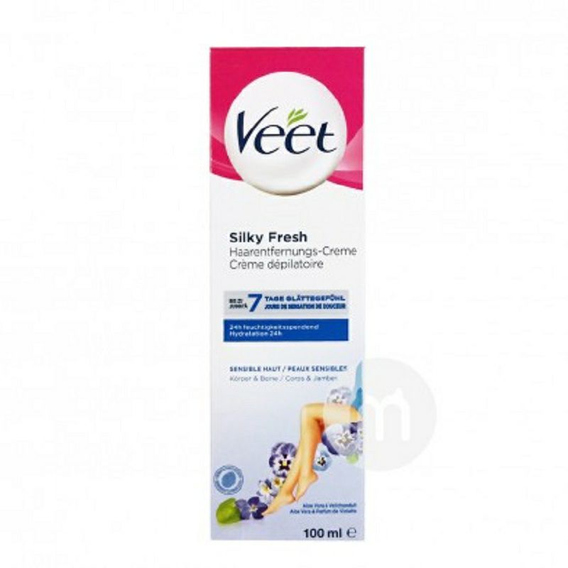 Veet French Krim Penghilang Rambutuntuk Kulit Sensitif Versi Luar Negeri