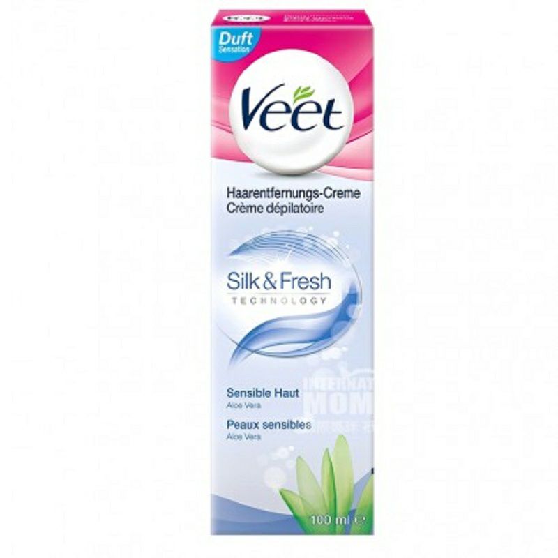Veet French Krim Penghilang Rambutuntuk Kulit Sensitif Versi Luar Negeri