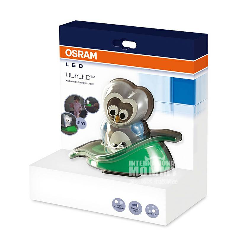 OSRAM Lampu malam anak-anak Jerman dengan fungsi senter Versi luar negeri