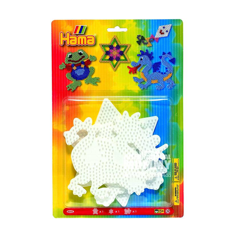 Hama Jerman Templat Alat Masukkan Manik(Katak Bintang Naga) Versi Luar Negeri