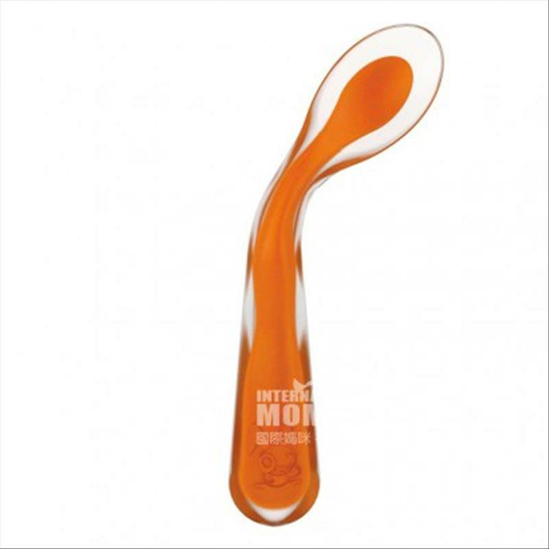 PHILIPS AVENT American AVENT bayi silikon sendok lembut kepala lunak versi luar negeri