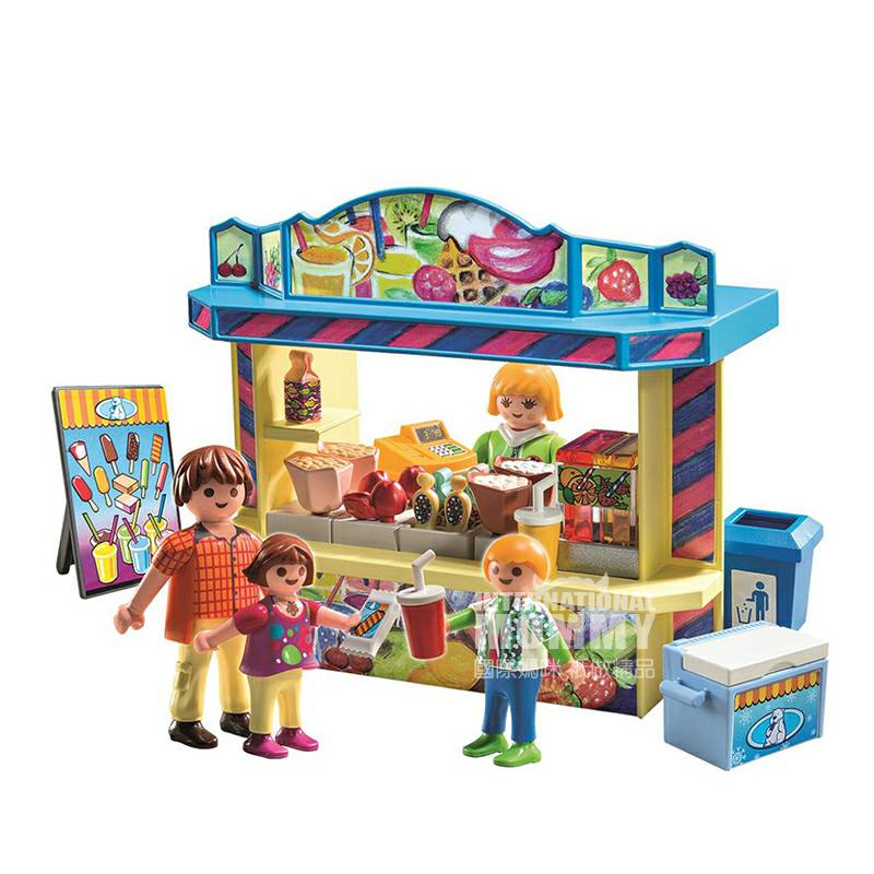Playmobil Germany Mobi World Candy Booth Edisi Luar Negeri