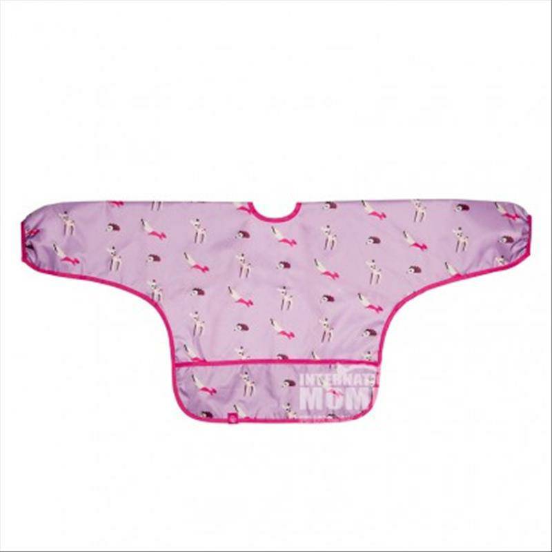 Lassig German Animal Manor Seri Lengan Panjang Bib Versi Luar Negeri