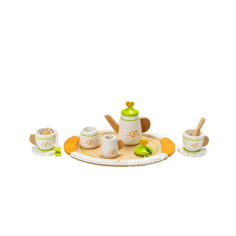 Hape tea set mainan Jerman versi luar negeri