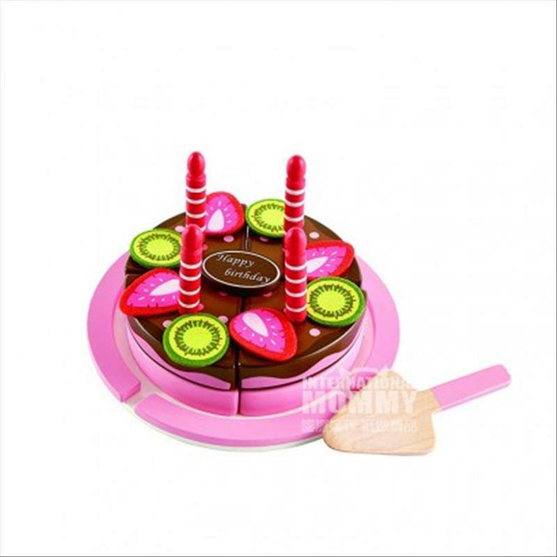 Hape German birthday cake toy versi luar negeri