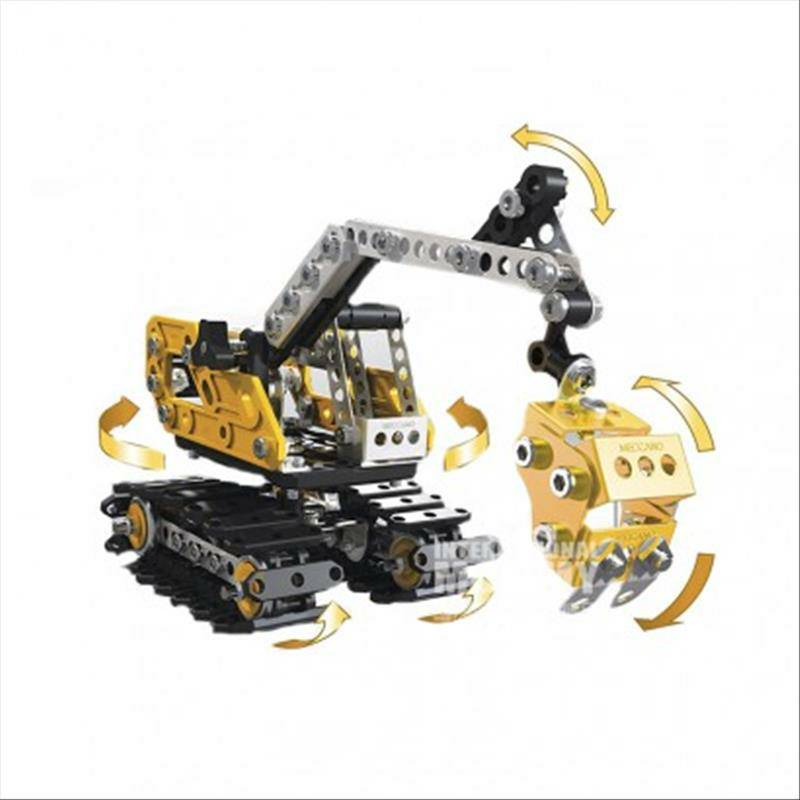 MECCANO Excavator 2-in-1 Prancis Edisi Luar Negeri
