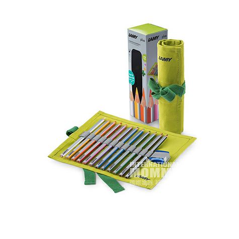 LAMY pensil 12 warna dengan roller blind Jerman edisi luar negeri