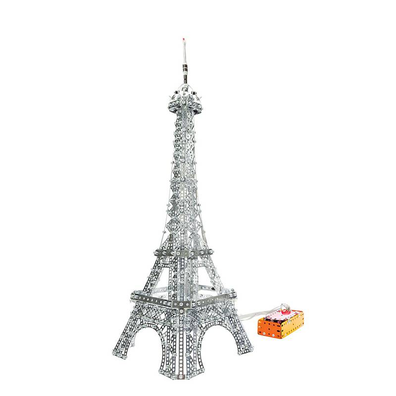 MECCANO Menara Eiffel Prancis (penerangan) Edisi Luar Negeri