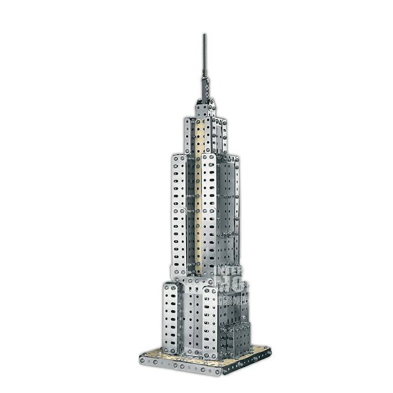 MECCANO Bangunan Empire State Perancis (Penerangan) Edisi Luar Negeri