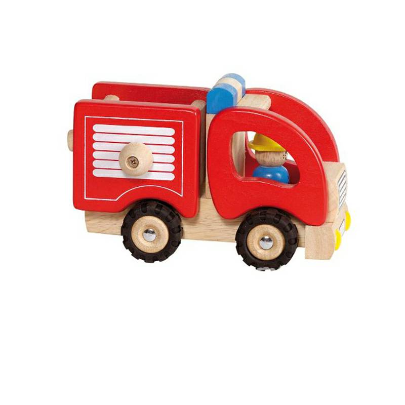 Goki Jerman mainan pemadam kebakaran kayu versi luar negeri