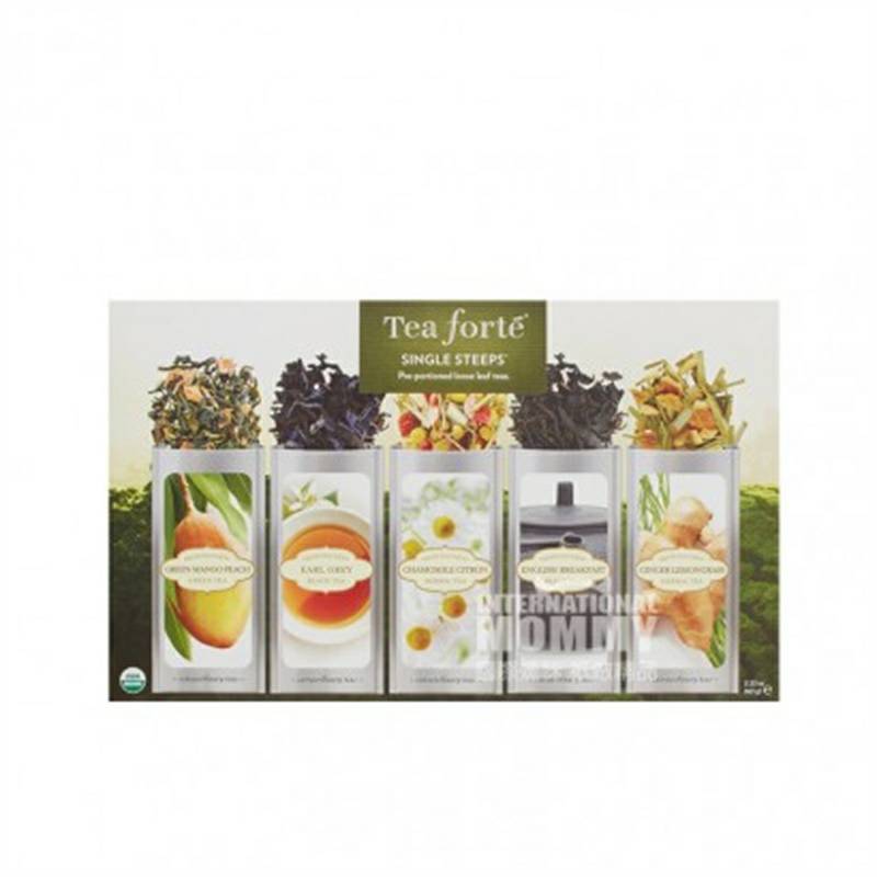 Tea forte Kantong teh Amerika edisi longgar di luar negeri