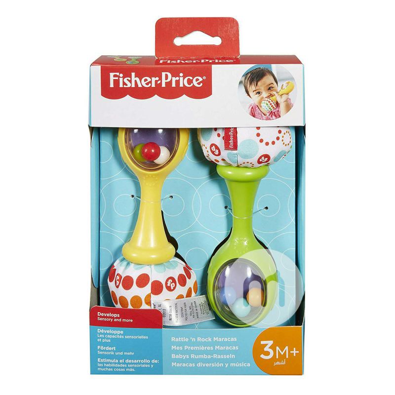Fisher Price American Baby Rattle Overseas Version