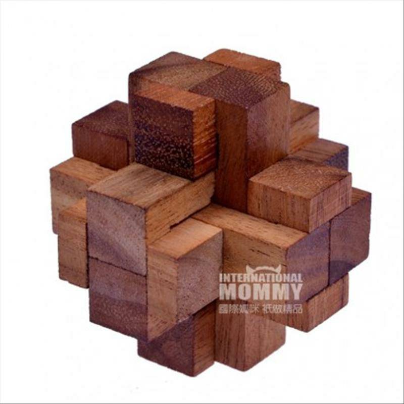 Logoplay Holzspiele Luban Lock Edisi Luar Negeri