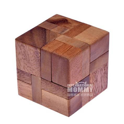Logoplay Holzspiele Edisi kubus 3D Rubik Jerman di luar negeri