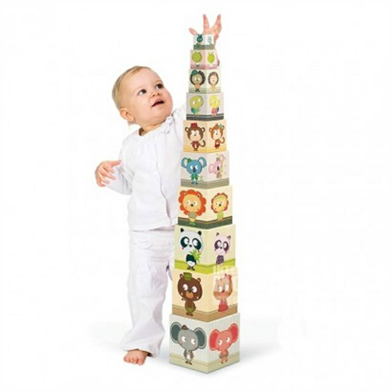 Janod Menara Stok Hewan Prancis Edisi Luar Negeri