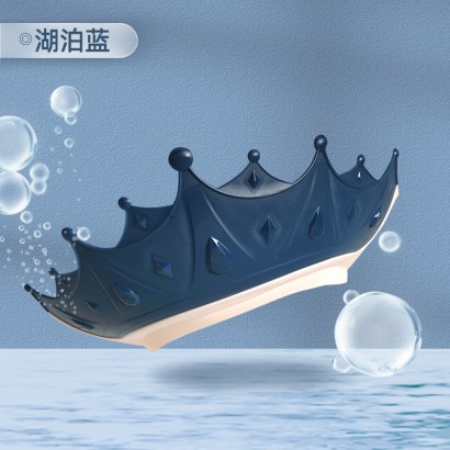 Beiyu topi sampo bayi tahan air pelindung telinga artefak silikon