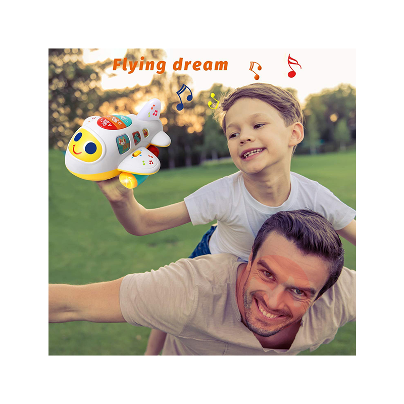 EARSOON mainan pesawat alfanumerik yang dapat dipelajari di luar negeri asli lokal