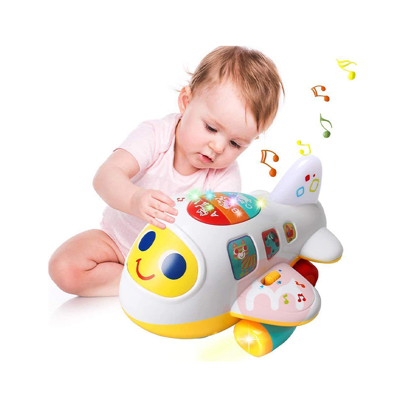 EARSOON mainan pesawat alfanumerik yang dapat dipelajari di luar negeri asli lokal