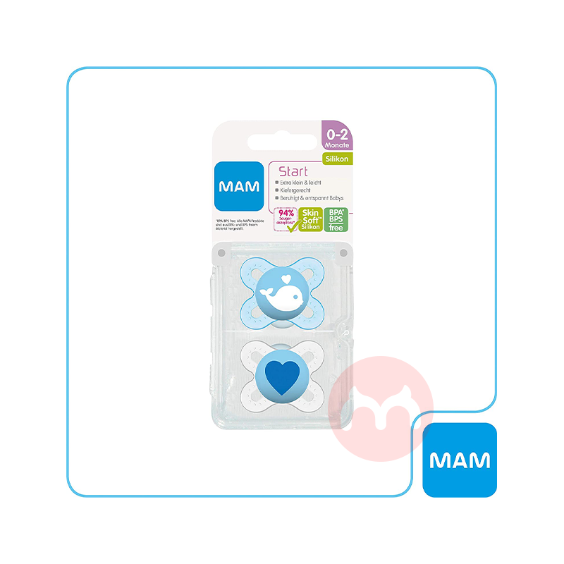 MAM Austrian Soother Silicone Asli Luar Negeri Versi Lokal
