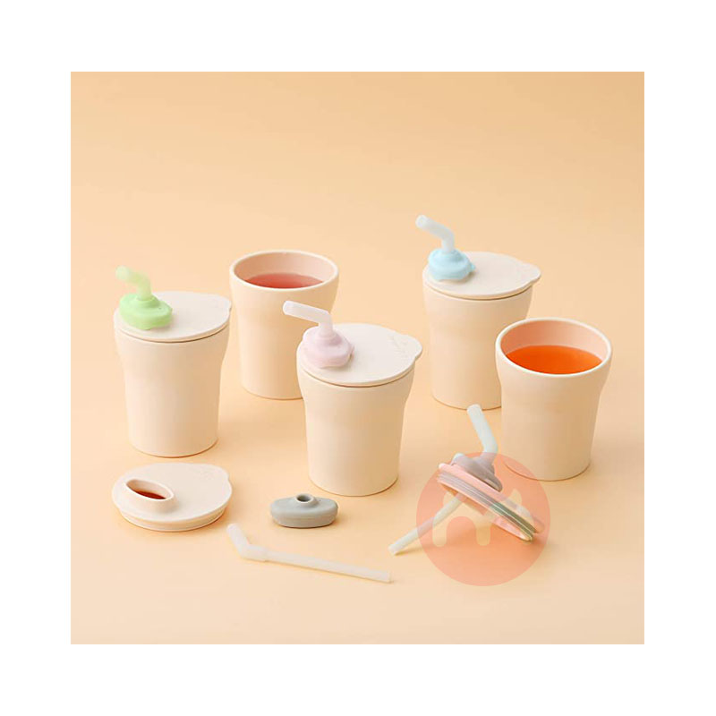 Miniware Amerika Miniware Bayi Cangkir Jerami untuk Anak Di Atas 6 Bulan Bayi Belajar Minum Cangkir Luar Negeri Asli