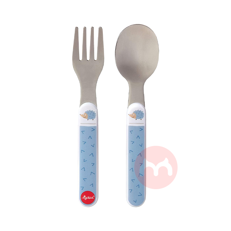 SIGIKID Set Sendok Garpu Anak Landak Asli Lokal Luar Negeri