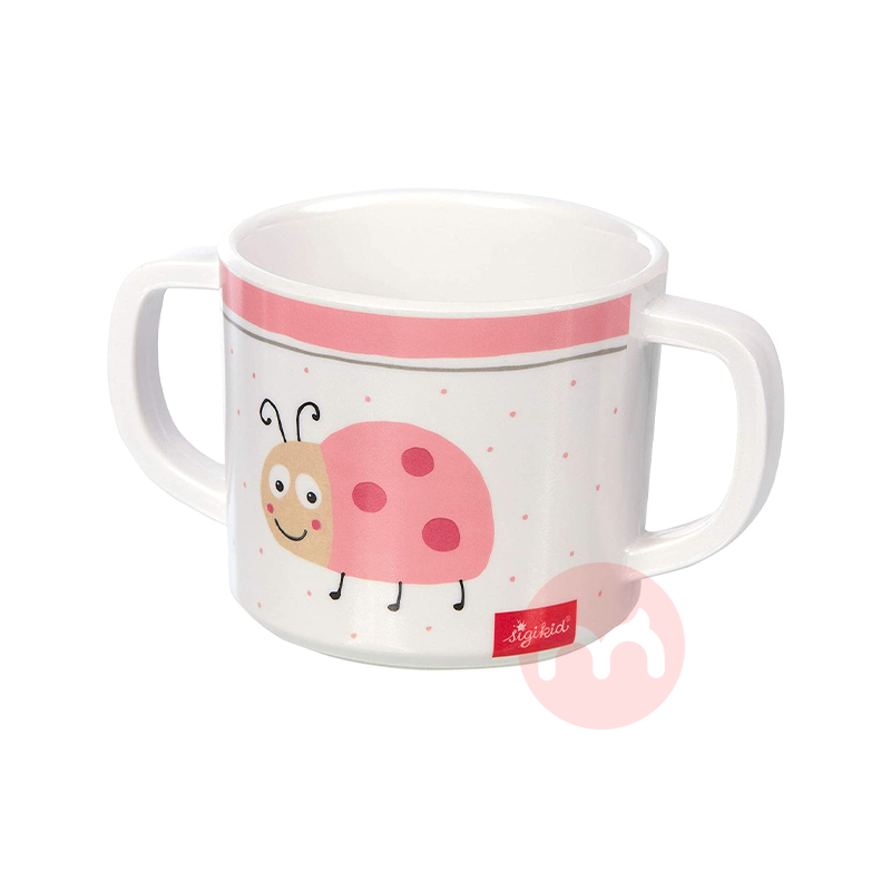 SIGIKID Set peralatan makan anak ladybug asli luar negeri