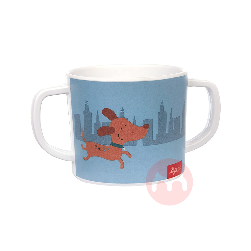 SIGIKID Set Peralatan Makan Anak Blue Puppy Original Overseas Local Edition