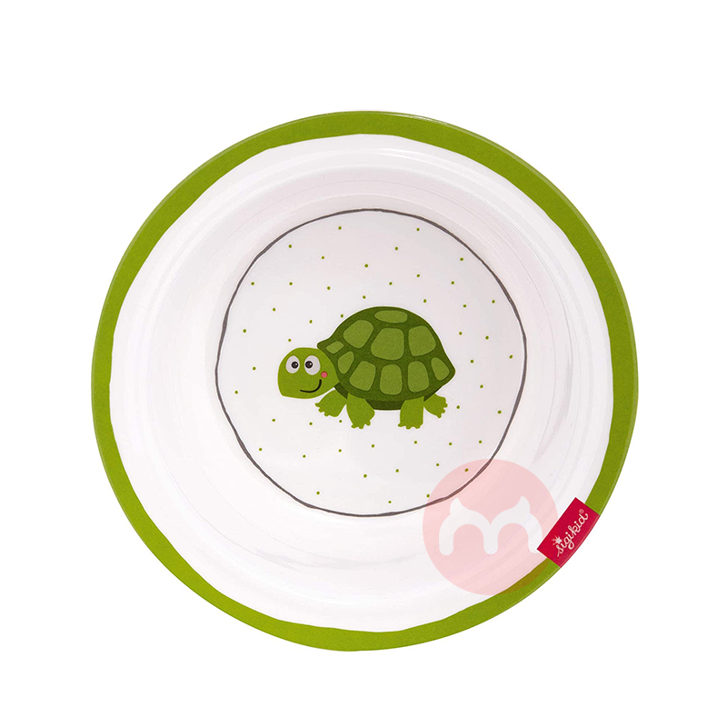 SIGIKID Set peralatan makan anak, kura-kura, asli lokal luar negeri