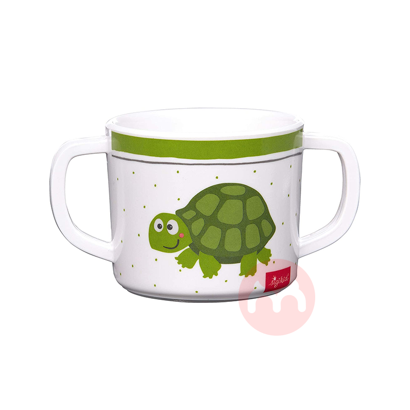 SIGIKID Set peralatan makan anak, kura-kura, asli lokal luar negeri