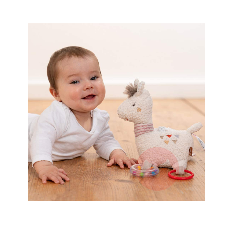 FEHN Mainan keterampilan aktivitas Multifungsi Alpaca Asli lokal luar negeri