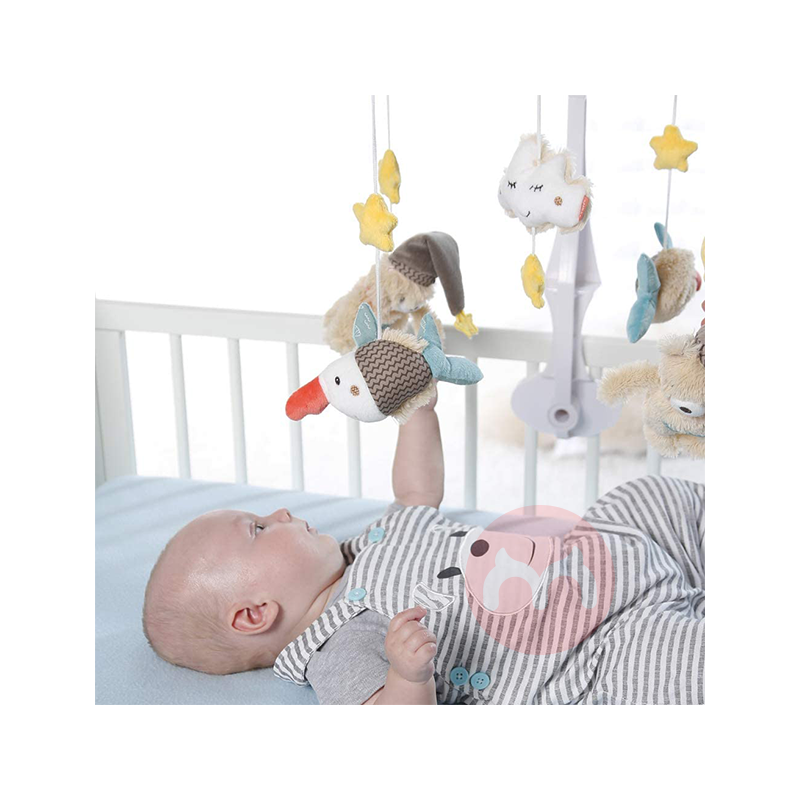 Baby FEHN Jerman Musik bayi bel tempat tidur Bruno Bear dan teman-teman Asli lokal luar negeri