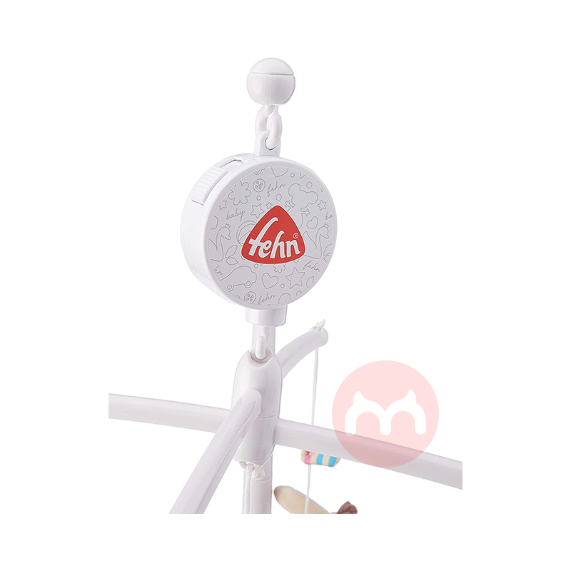 Bayi FEHN musik tempat tidur lonceng dengan keledai asli di lepas pantai