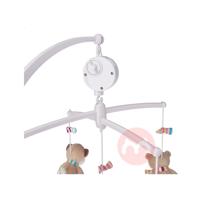 Bayi FEHN musik tempat tidur lonceng dengan keledai asli di lepas pantai