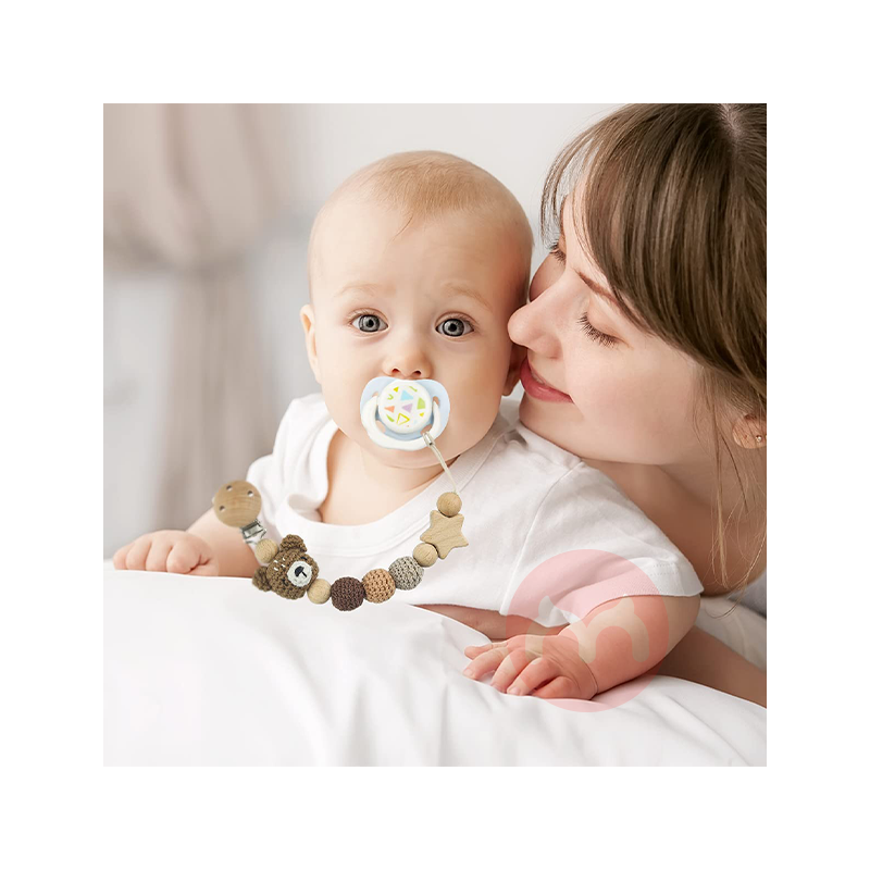 RUBY Rantai Dot Kayu Beruang Asli Edisi Lokal Luar Negeri