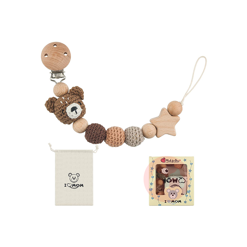 RUBY Rantai Dot Kayu Beruang Asli Edisi Lokal Luar Negeri