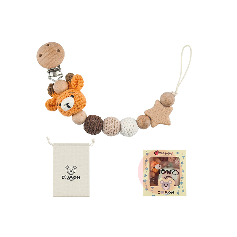 RUBY Rantai Dot Kayu Jerapah Kuning Asli Edisi Lokal Luar Negeri