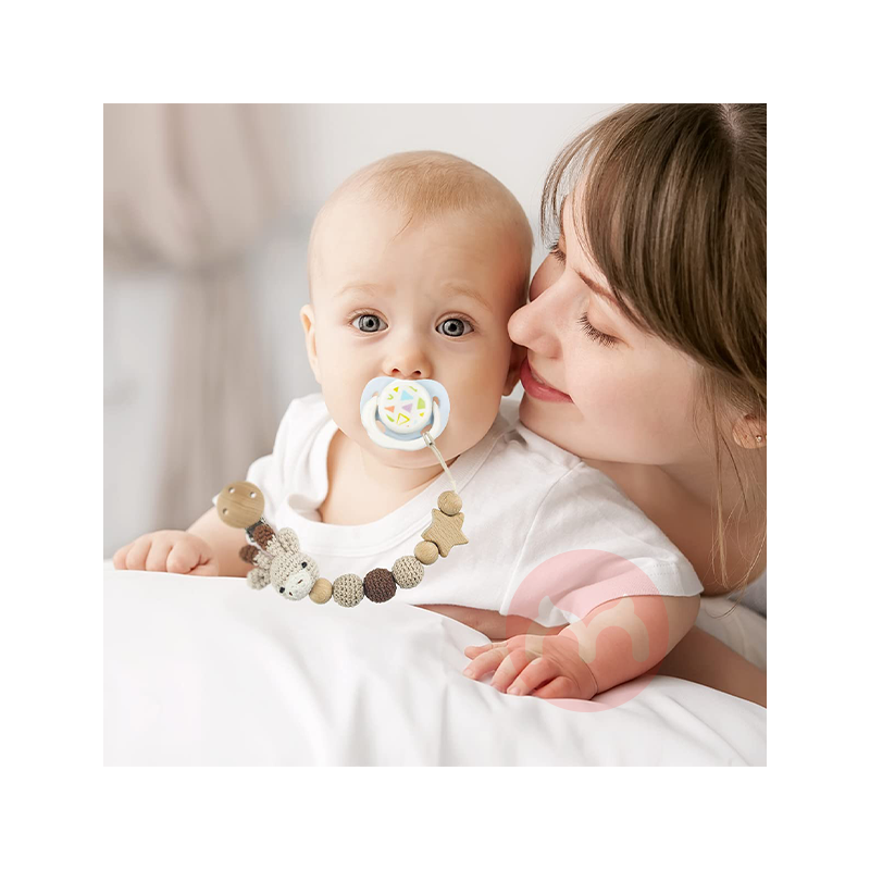 RUBY Rantai Dot Kayu Beige Giraffe Asli Edisi Lokal Luar Negeri