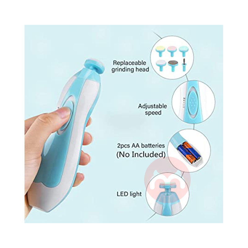 Rightwell Gunting kuku bayi elektrik lokal asli luar negeri