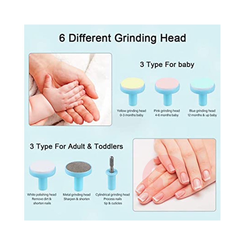 Rightwell Gunting kuku bayi elektrik lokal asli luar negeri