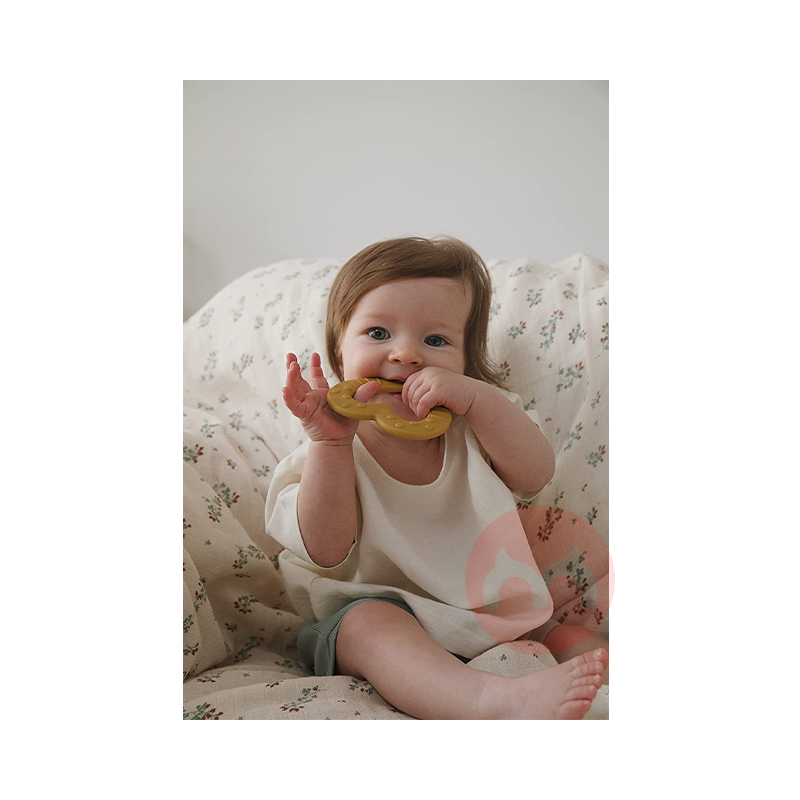 BIBS Denmark BIBS Purple Star Teether BPA Gratis Lokal Asli Luar Negeri