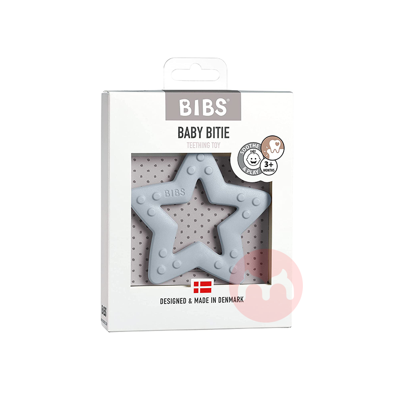 BIBS dandenmark BIBS blue star dentes bebas BPA asli luar negeri