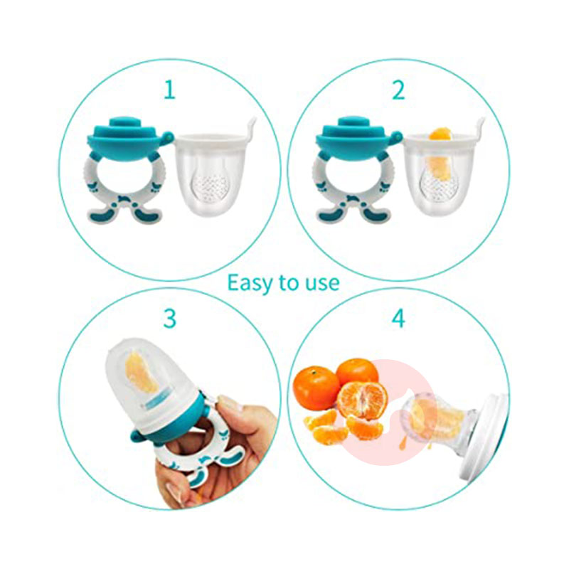 Rightwell Baby Fruits and Vegetables Bite and Bite Set Original Edisi Lokal Luar Negeri