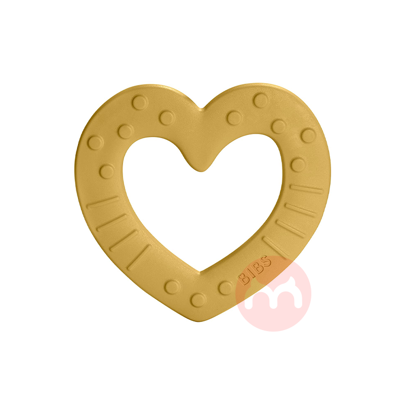BIBS Denmark BIBS yellow love teether tanpa BPA asli lokal luar negeri