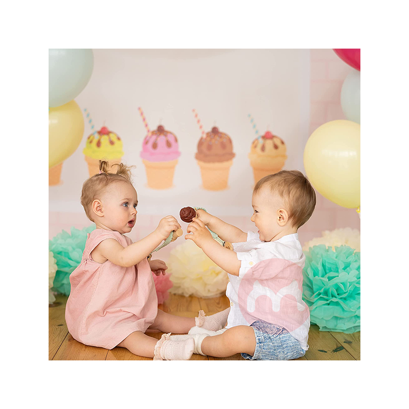 NatureBond German NatureBond Ice Cream Teether Mainan Pink Asli Lokal Luar Negeri