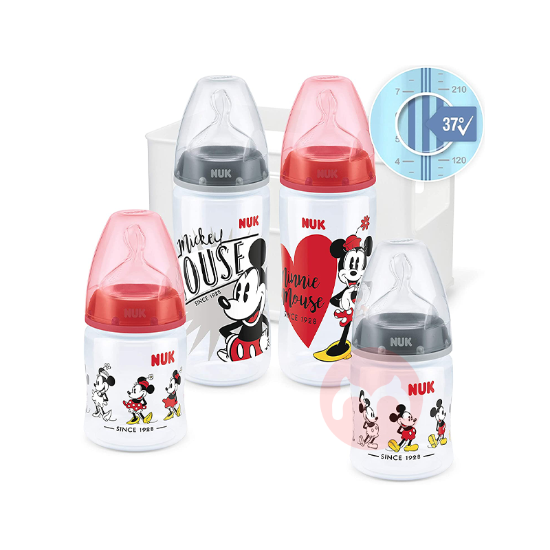 NUK Germany NUK Botol Bayi Anti-kolik Set 4 Buah Minnie Edisi Asli Lokal Luar Negeri