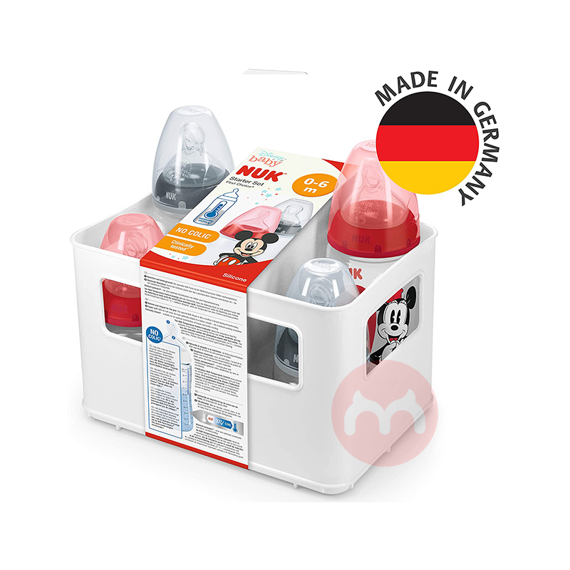 NUK Germany NUK Botol Bayi Anti-kolik Set 4 Buah Minnie Edisi Asli Lokal Luar Negeri